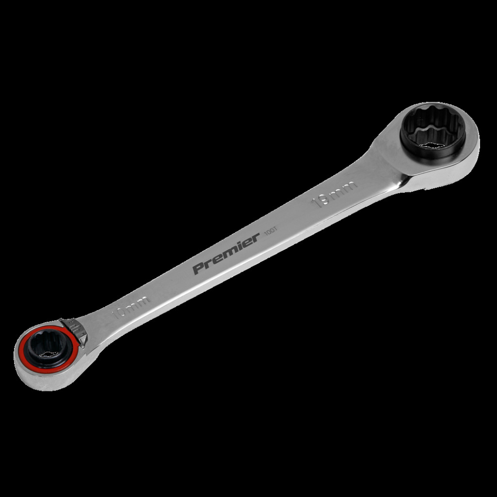 Ratchet Ring Spanner 4-in-1 Reversible Metric Platinum Series-image-OPC-PBBCFHT-NEW