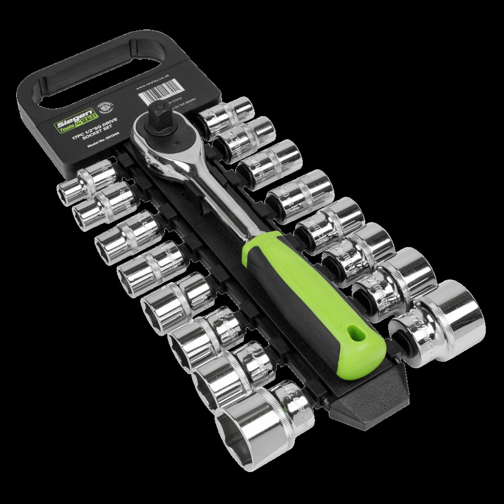 Socket Set 17Pc 1/2"Sq Drive 6Pt Walldrive® Metric 5054630143441