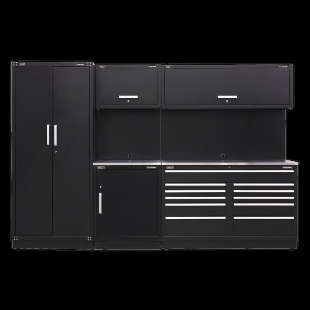 Sealey Premier Storage System - Stainless Worktop 3.3M