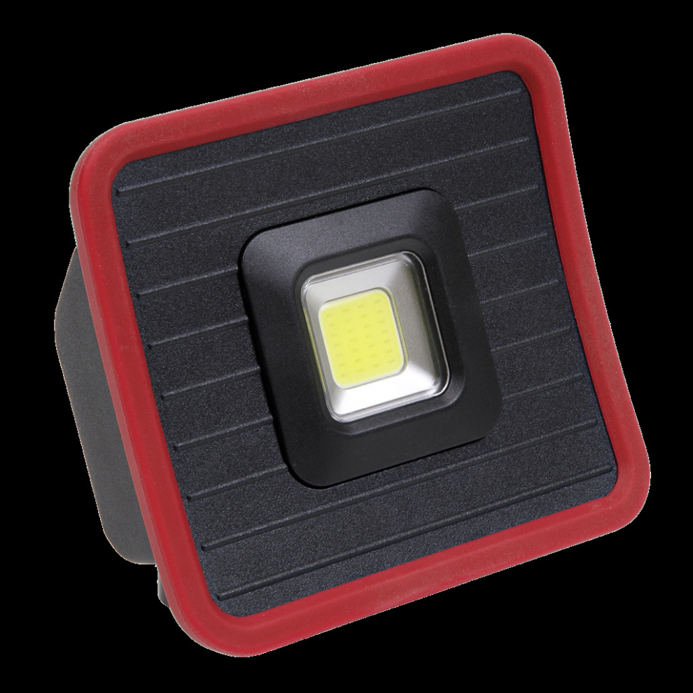 Sealey Rechargeable Pocket Floodlight With Power Bank 10W Cob Led