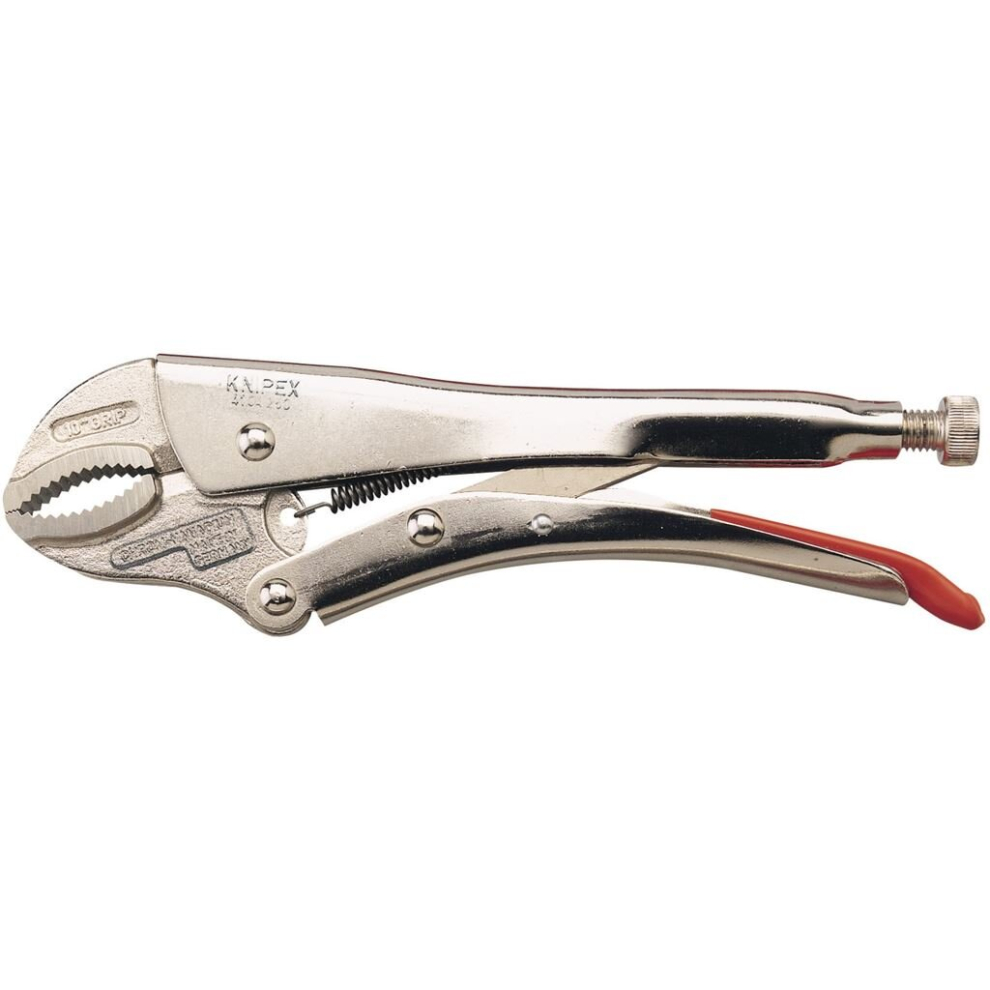 Draper Knipex 41 04 250 Curved Jaw Self Grip Pliers, 250Mm