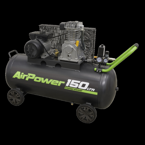 Sealey Air Compressor 150L Belt Drive 3hp