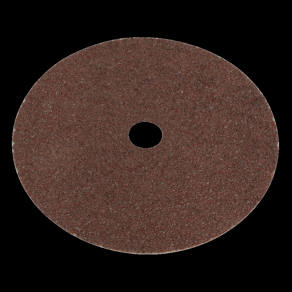 Sealey Fibre Backed Disc Ø175mm - 24Grit Pack Of 25