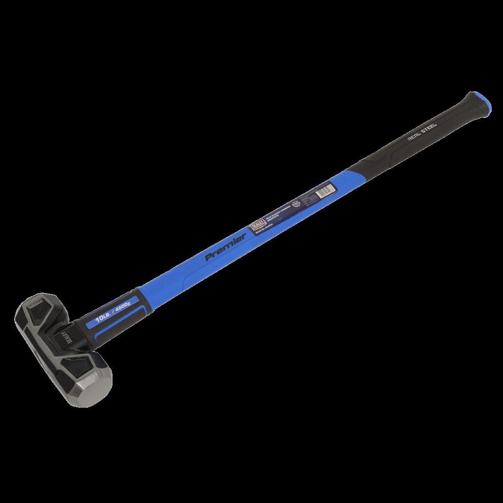 Sealey Sledge Hammer With Fibreglass Shaft 10Lb