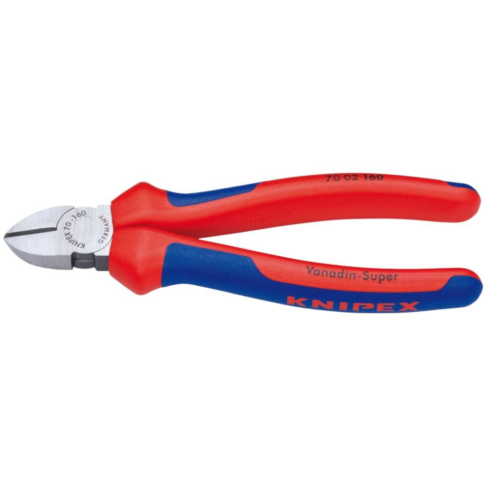 Knipex 70 02 160SB Heavy Duty Diagonal Side Cutter, 160mm