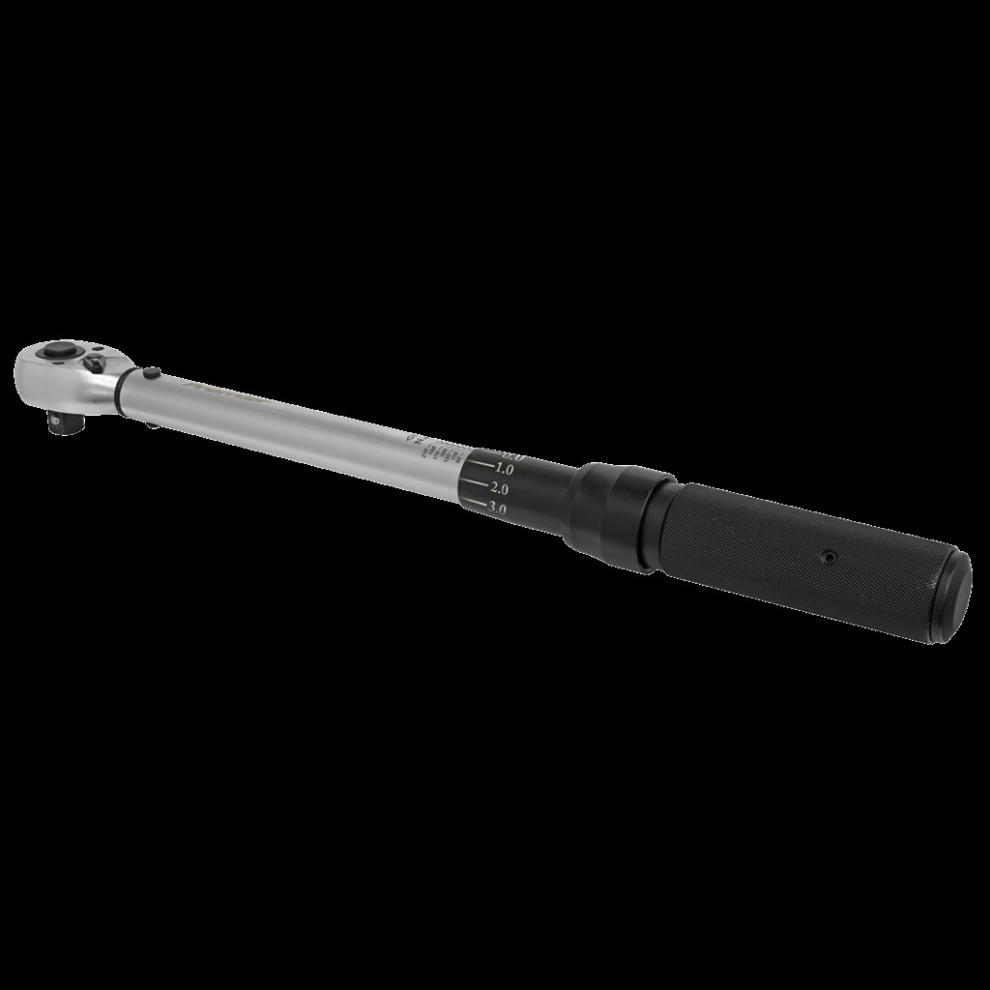 Sealey Torque Wrench Micrometer Style 40-210Nm 1/2"Sq Drive
