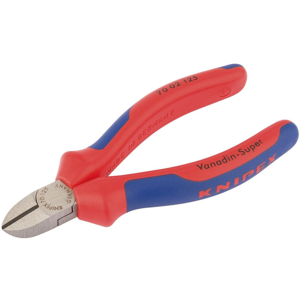 Draper Knipex 70 02 125 Sbe Heavy Duty Diagonal Side Cutter, 125Mm