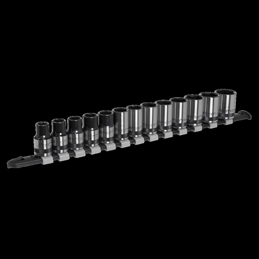 Sealey Socket Set 13Pc 1/2"Sq Drive Metric - Series Black