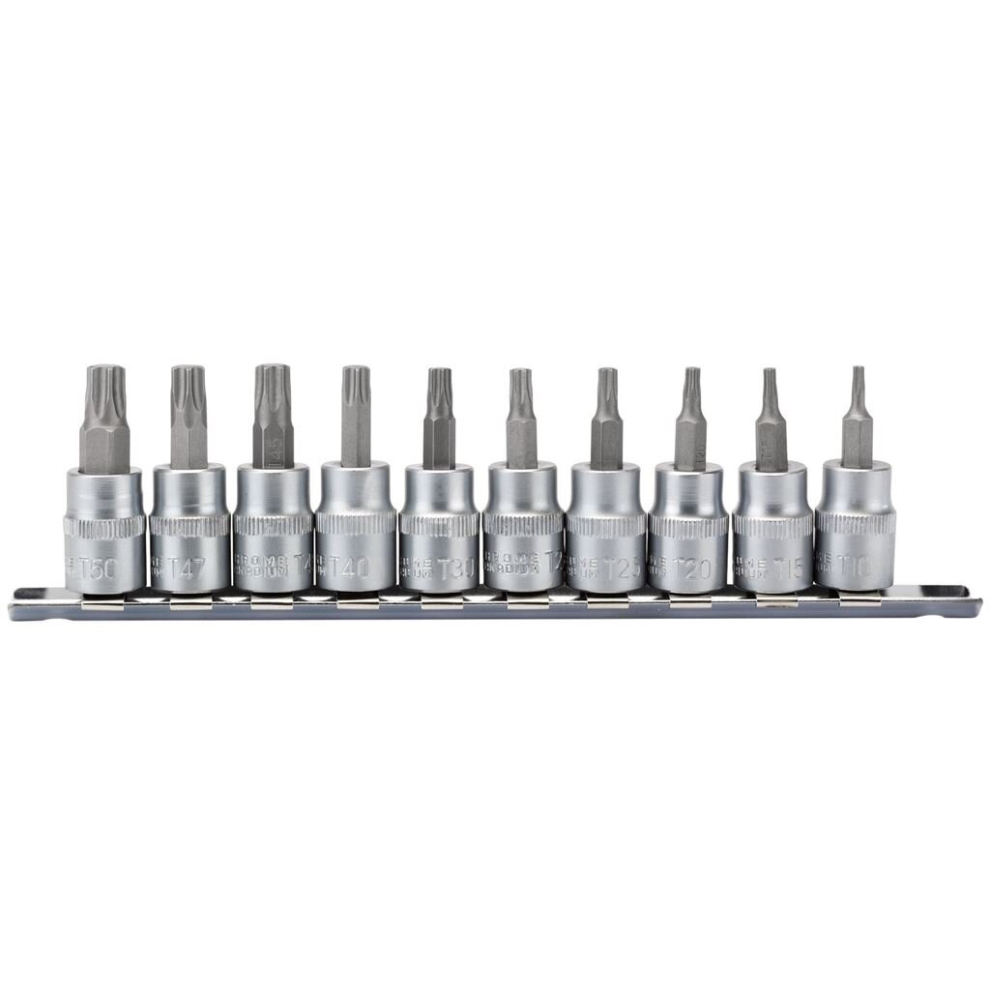 Draper TX-STAR® Socket Bit Set, 3/8"" Sq. Dr., 48mm (10 Piece)