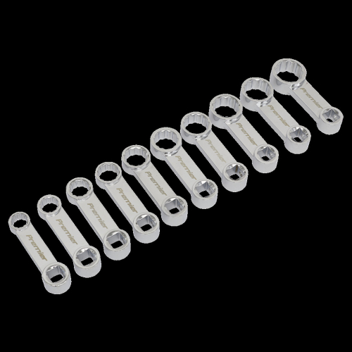 Sealey Torque Adaptor Spanner Set 10pc 3/8"Sq Drive - Metric