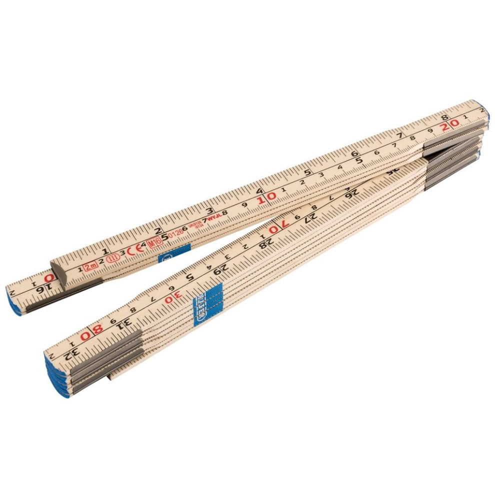 Folding Wood Rule, 2m