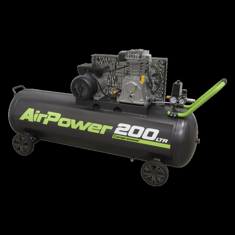 Air Compressor 200L Belt Drive 3hp
