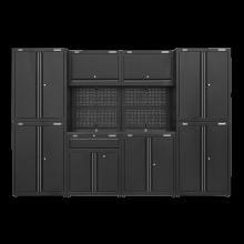 Rapid-Fit 3.1m Modular Garage Storage System