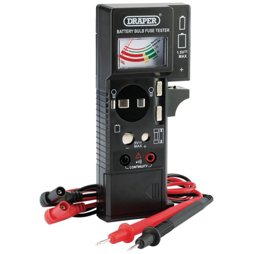 Draper Battery, Bulb, Fuse and Continuity Tester