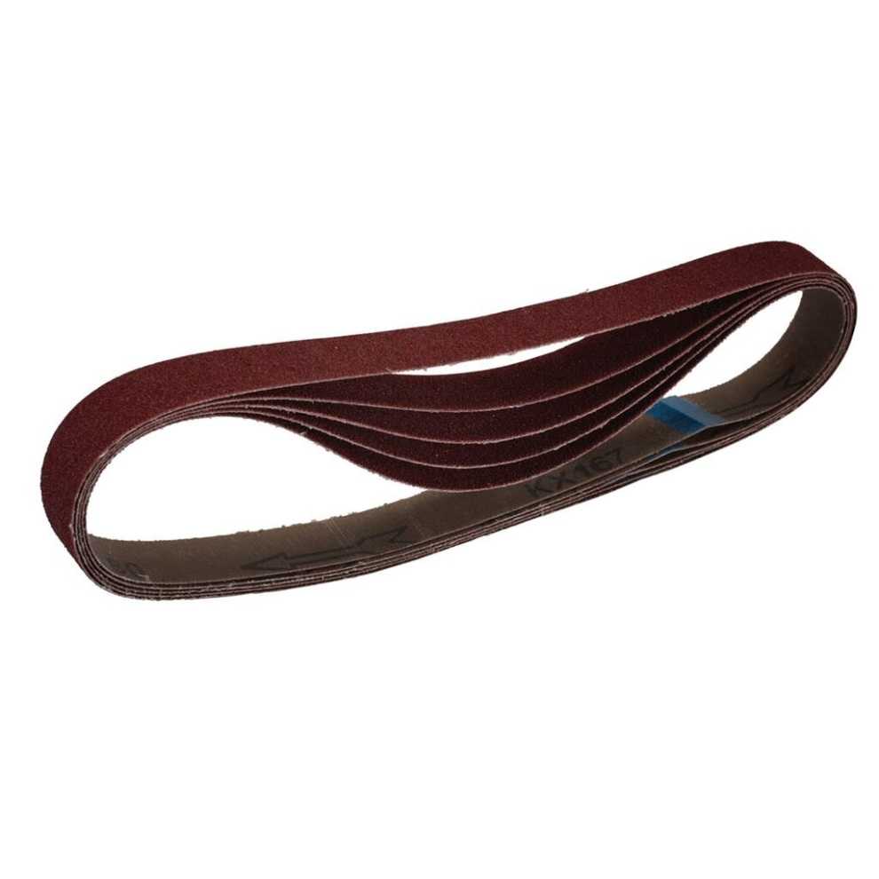 Draper Cloth Sanding Belt, 25 X 762Mm, 80 Grit (Pack Of 5)