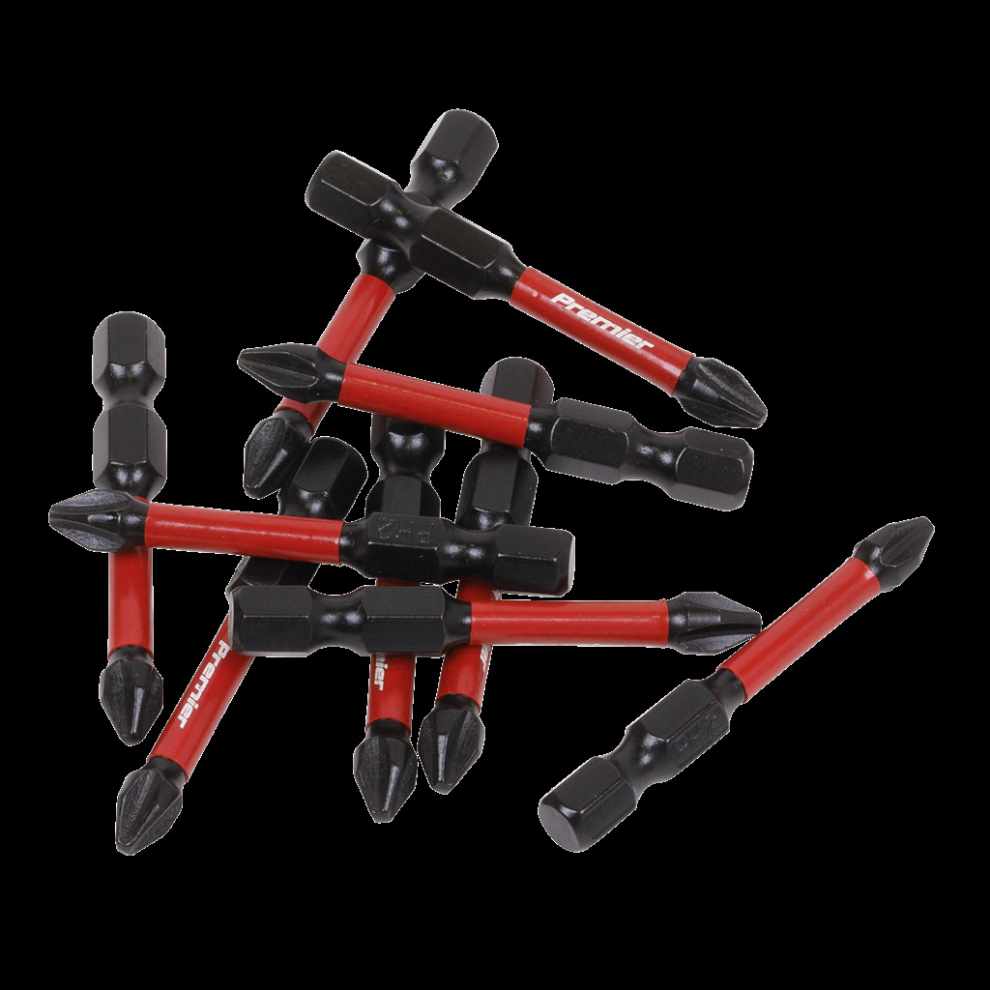 Phillips #2 Impact Power Tool Bits 50mm - 10pc