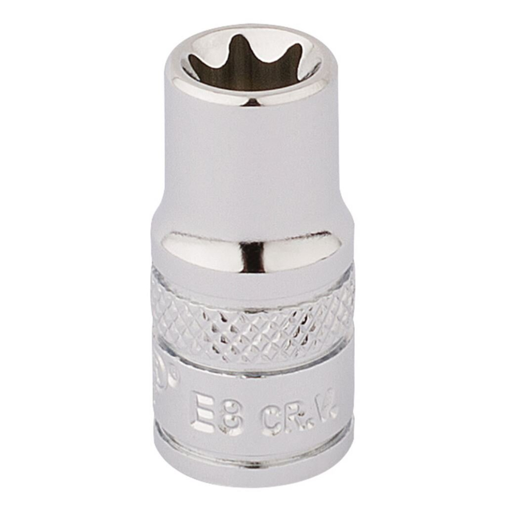 Draper Tx-Star® Socket, 1/4"" Sq. Dr., E8