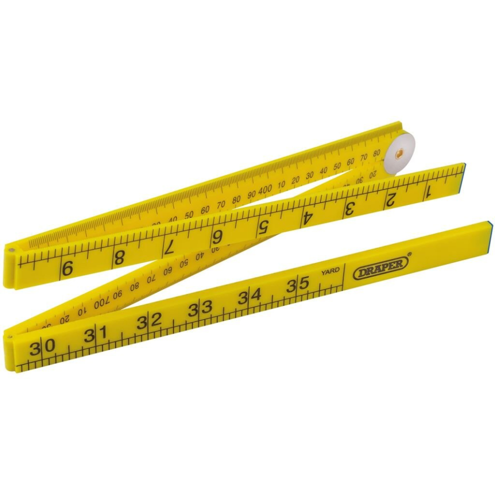 Plastic Folding Rule, 1m