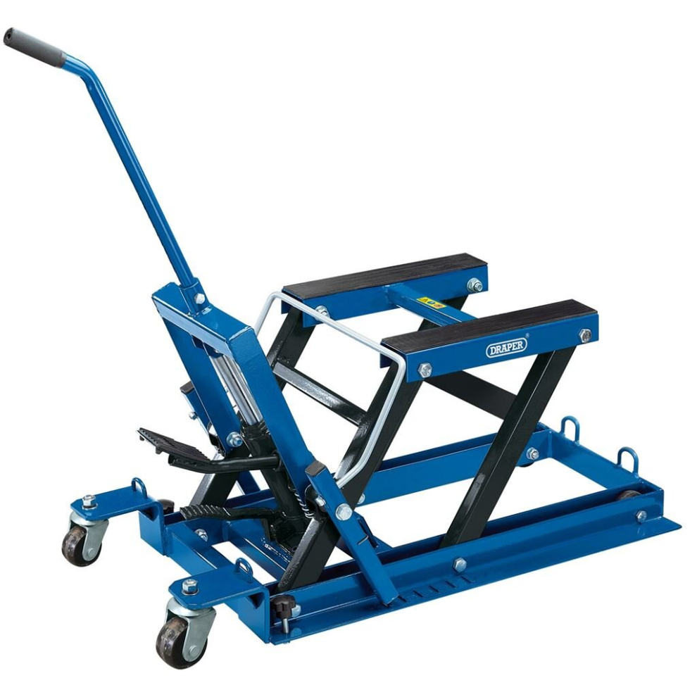 Draper Hydraulic Motorcycle And Atv Lift, 680Kg