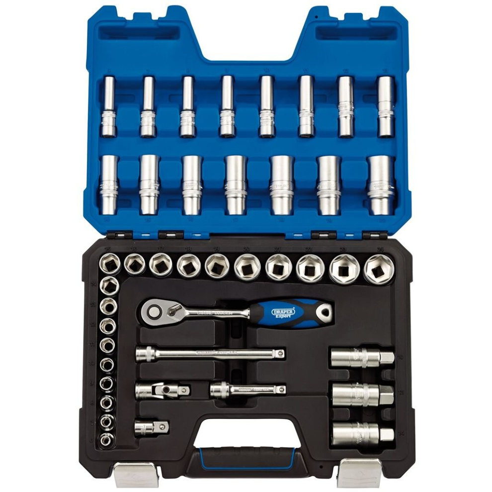 Metric Socket Set, 3/8"" Sq. Dr. (42 Piece)