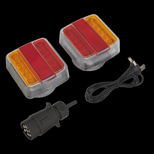 Sealey Wireless SMD LED Trailer Light Set 2pc