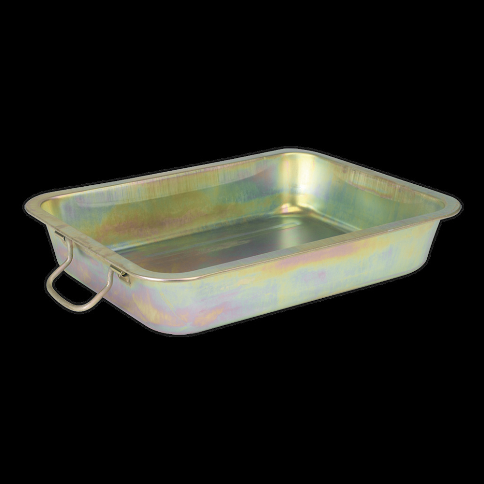 Sealey Metal Drain Pan 12L