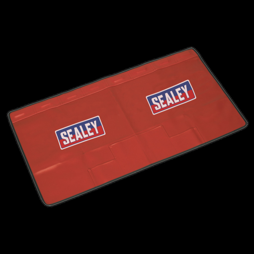 Sealey Wing Cover With 4 Pockets Workshop Magnetic