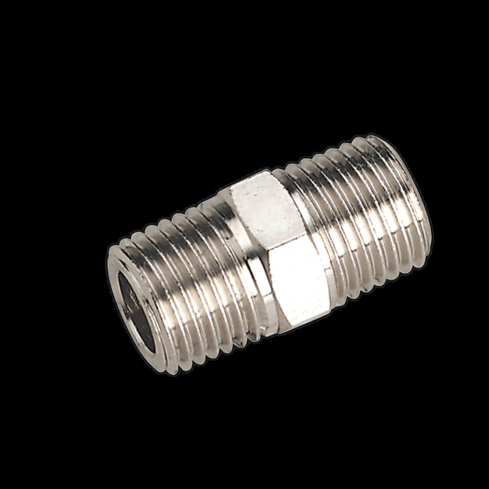 Double Male Union 1/4"BSPT to 1/4"BSPT