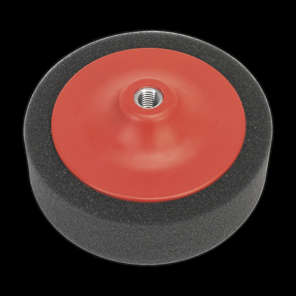 Sealey Buffing & Polishing Foam Head Ø150 X 50Mm M14 X 2Mm Black/Soft