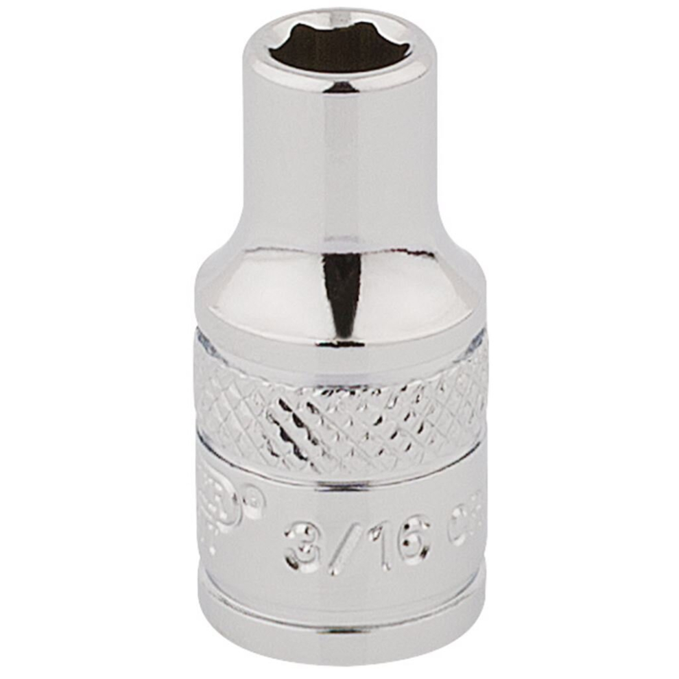 Draper HI-TORQ® 6 Point Socket, 1/4"" Sq. Dr., 3/16
