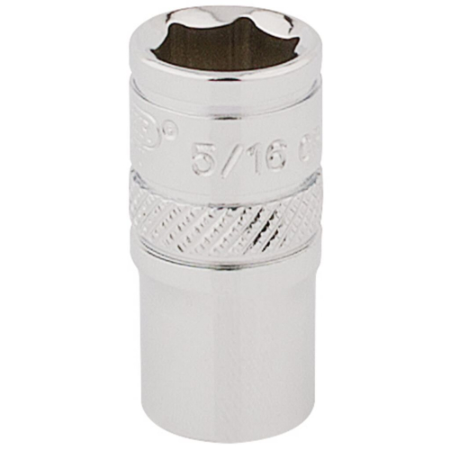 Draper Draper HI-TORQ® 6 Point Socket, 1/4"" Sq. Dr., 5/16""
