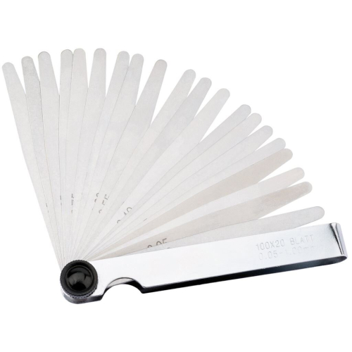 Draper 20 Blade Metric Feeler Gauge Set