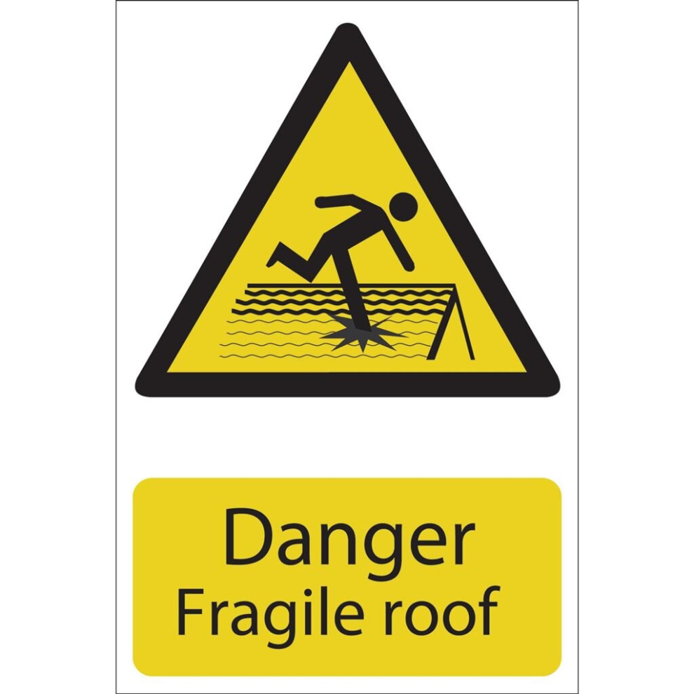 Draper Danger Fragile Roof