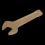 Sealey Slogging Spanner Open-End 36mm - Non-Sparking 1