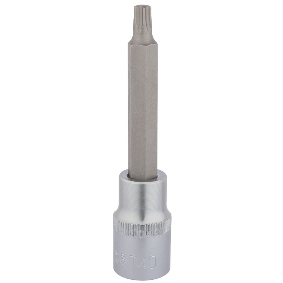 Draper Tx-Star® Socket Bit, 1/2"" Sq. Dr., T40 X 100Mm