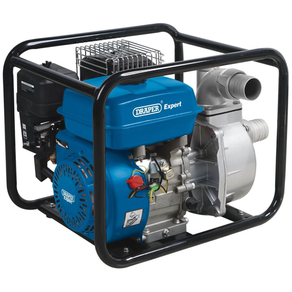 Draper Expert Petrol Water Pump, 500L/Min, 4.8Hp