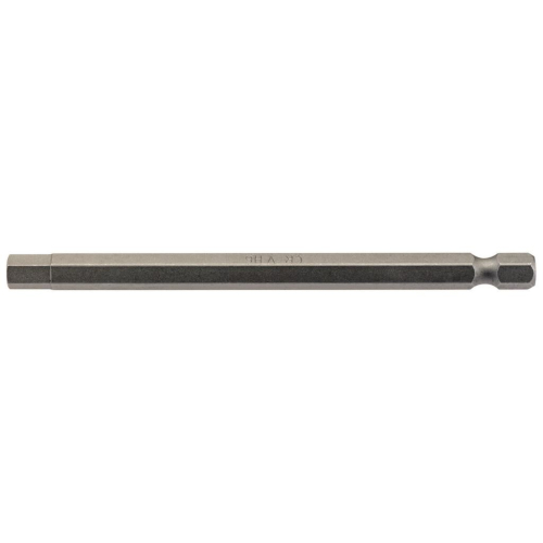Draper Hexagonal Insert Bit, 6mm, 1/4"" Hex, 100mm Long (Pack of 1)