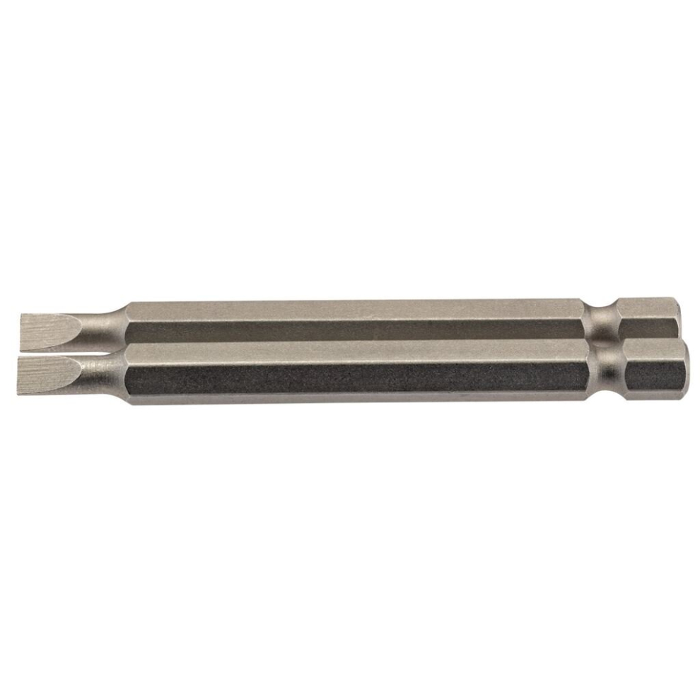 Draper Plain Slot Insert Bit, 4.5Mm, 1/4"" Hex, 75Mm Long (Pack Of 2)
