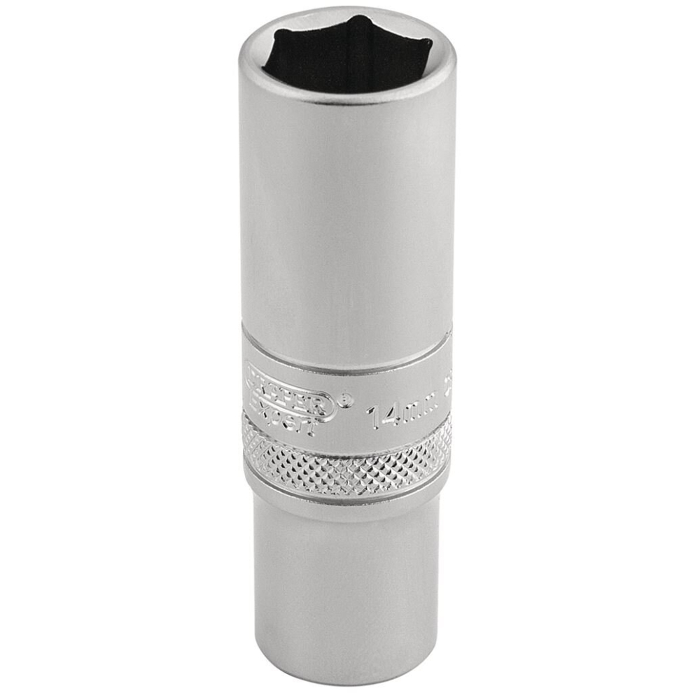 6 Point Metric Deep Socket, 3/8"" Sq. Dr., 14mm-image-OPC-P5WPRXY-NEW