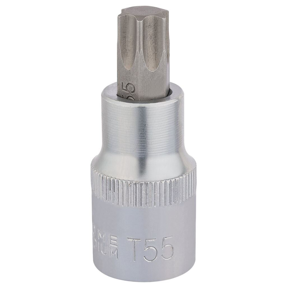 Draper TX-STAR® Socket Bit, 1/2"" Sq. Dr., T55 x 55mm