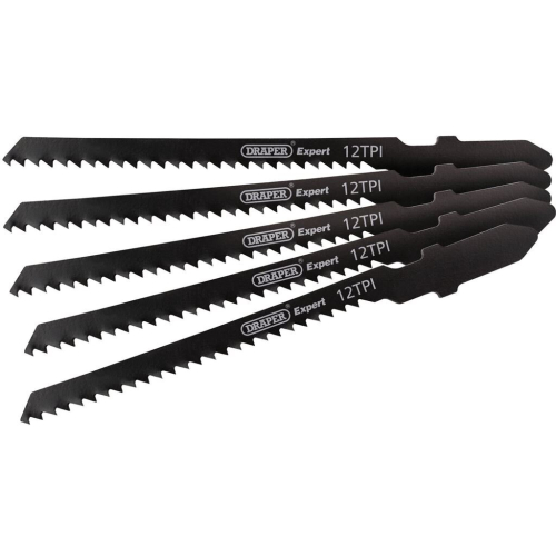 Draper DT119BO Jigsaw Blades, 83mm (5 Piece)