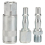 Draper 1/4"" BSP Air Line Coupling Set (3 Piece) 1