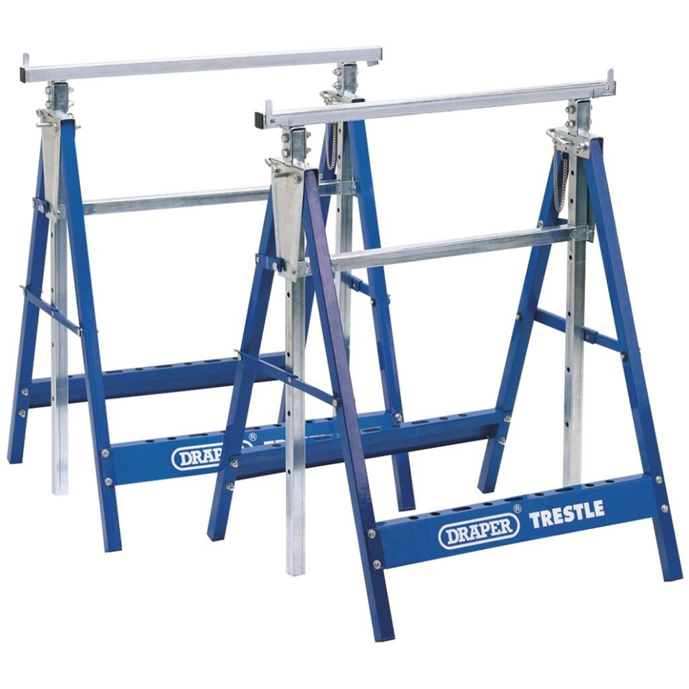 Pair Of Telescopic Trestle/Saw Horse 5010559540532