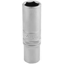 6 Point Metric Deep Socket, 3/8"" Sq. Dr., 13mm