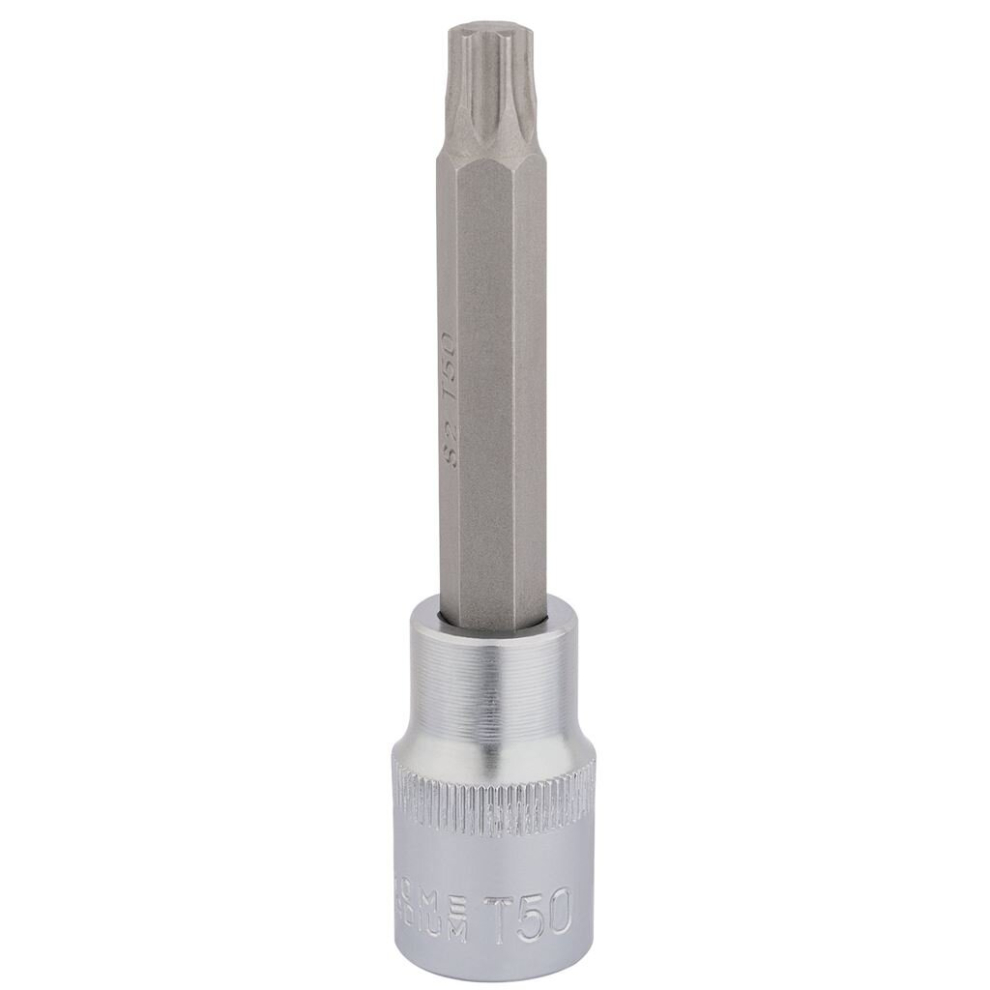 Draper Tx-Star® Socket Bit, 1/2"" Sq. Dr., T50 X 100Mm