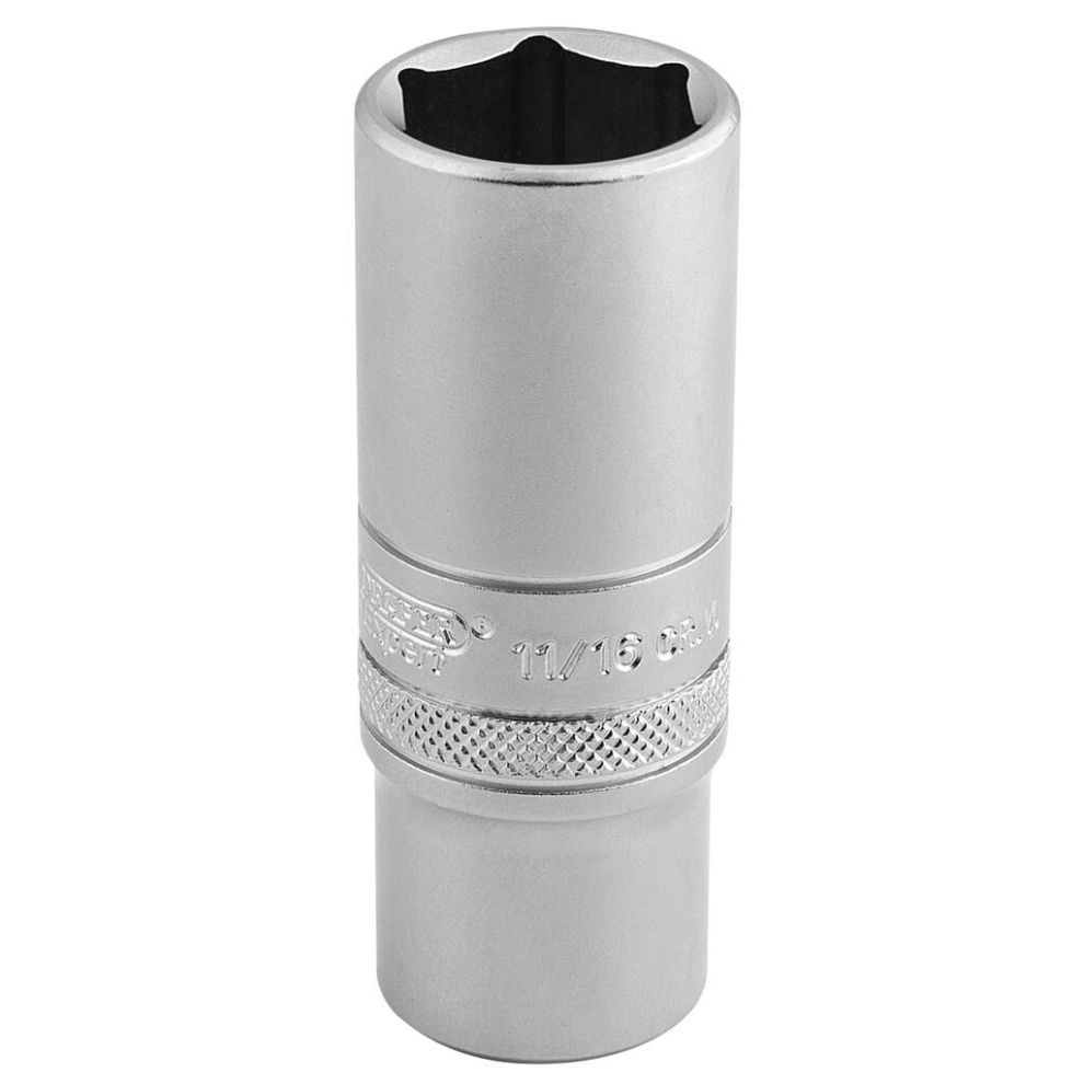 6 Point Metric Deep Socket, 3/8"" Sq. Dr., 17mm