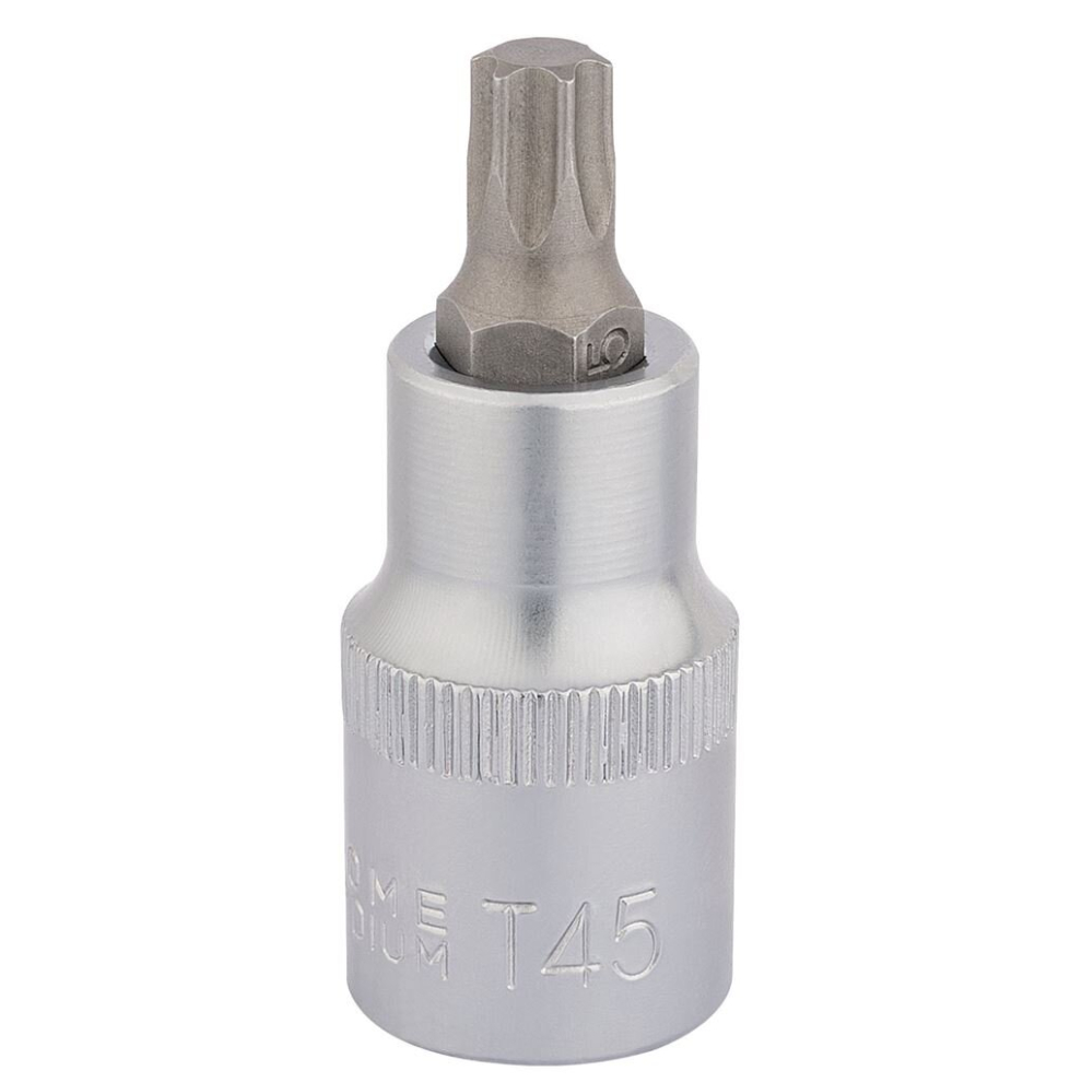 Draper Tx-Star® Socket Bit, 1/2"" Sq. Dr., T45 X 55Mm
