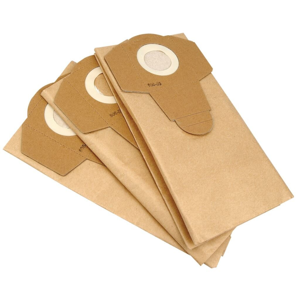 Draper Paper Dust Bags For Wdv20ass (Pack Of 3)