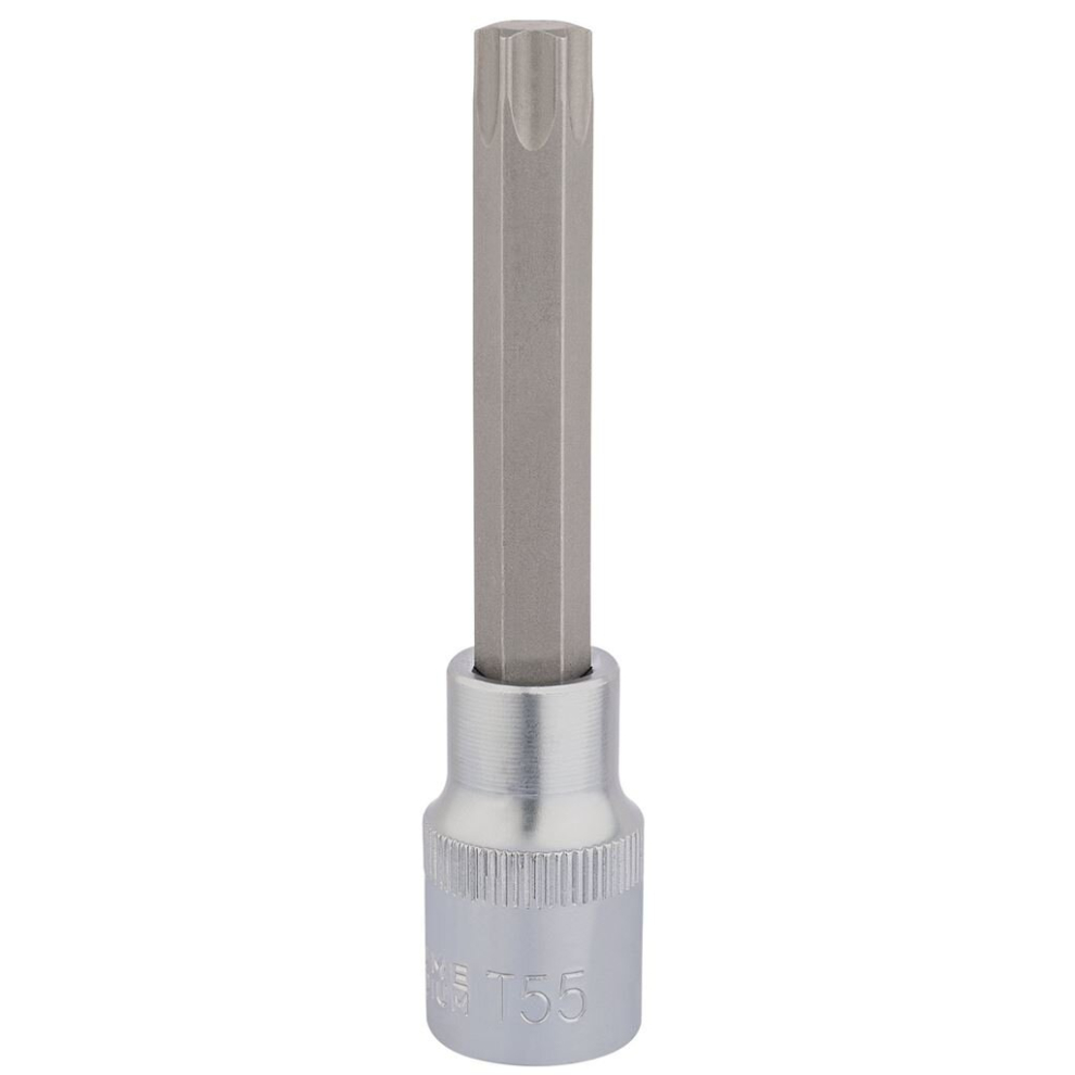 Draper TX-STAR® Socket Bit, 1/2"" Sq. Dr., T55 x 100mm