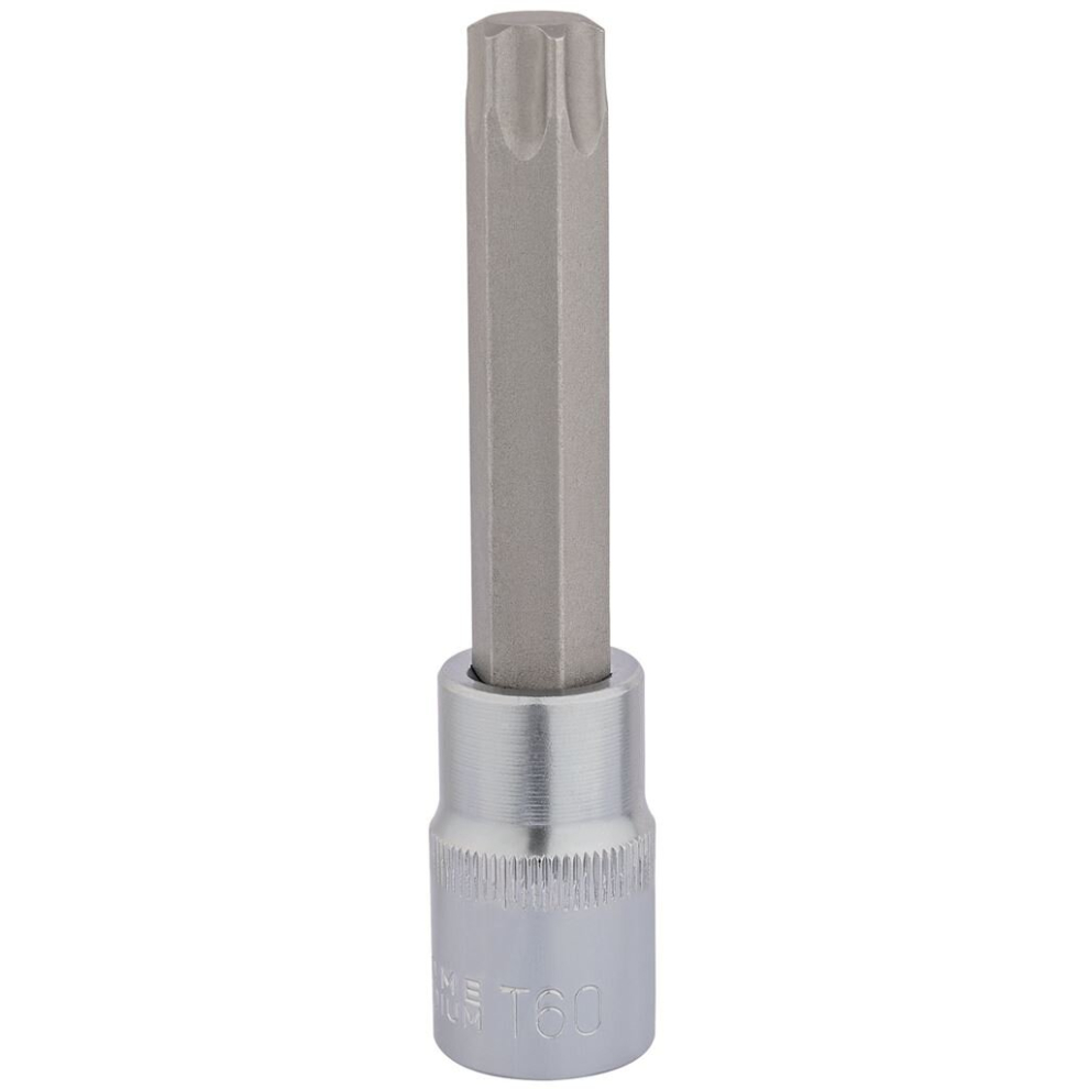 Draper Tx-Star® Socket Bit, 1/2"" Sq. Dr., T60 X 100Mm